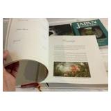 Lot of 3 Coffee table books Japan and Audubon