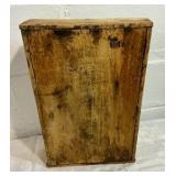 Vintage wood tool carrier/garden box