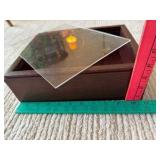 Display case Plexi glass sliding top