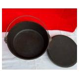 Lodge #12 cast iron footed kettle