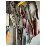 Misc tools, chisels, pliers
