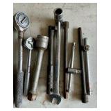 Lot 1 0f Misc socket wrenches, extenders