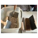 Misc cement taping and sanding tools