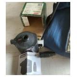 Camping foldable table and Coleman quick pump