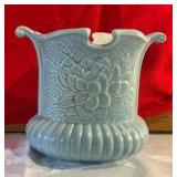 Vintage blue Red wing #1183 vase