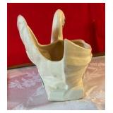 Vintage Mccoy swan planter spoon rest