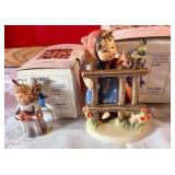 Group of 4 M.J Hummell, The love lives on set