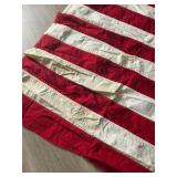 Vintage Paramount Heavy Cotton USA Flag 4x6