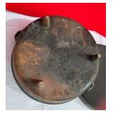 Lodge #12 cast iron footed kettle