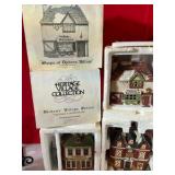 Group of 4 Dept. 56 Dickens village houses