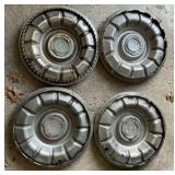 1957 Cadillac chrome sombrero hubcap