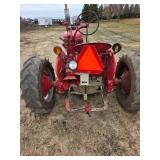 Farmall Super A W/Woods 306 72" Belly Mower (Runs)