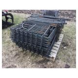 Pallet of 43-Steel Decorative 26" Tall Fencing