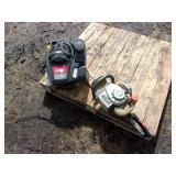 8.75HP Briggs & Stratton Engine & Echo Hedge Trimmer (Unknown Condition)