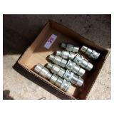 5 Sets of Flat Faced Hyd Couplers (UNUSED)