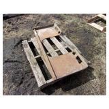 Weld On Skid Steer Plate
