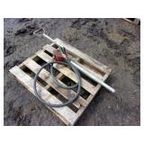 Hand Fuel Barrel Pump W/Hose