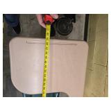 Qty of "22"  school desks featuring a connected top and an under-seat book holder.