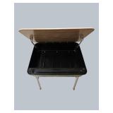 Lot of 2 Adjustable Desks with Lift-Top Storage – Compact & Functional