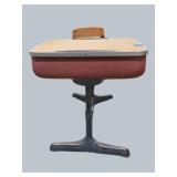 Vintage School Desks with Lift-Top Storage – Classic Charm