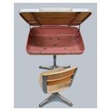Vintage School Desks with Lift-Top Storage – Classic Charm
