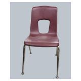 9 Stackable Classroom Chairs