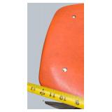 3 Stackable School Chairs – Bright Orange Seating