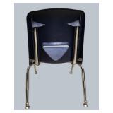 5 Blue Classroom Chairs – Stackable & Ready to Use!