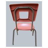 2 Retro Classroom Chairs – Bold & Stylish!
