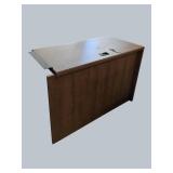 Classic L-Shaped Office Desk – Dual Surface!