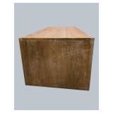 Spacious Wood L-Desk with Return