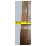 Spacious Wood L-Desk with Return