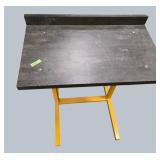 Adjustable Industrial Work Table – Compact, Tough & Ready to Work!
