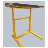 Adjustable Industrial Work Table – Compact, Tough & Ready to Work!