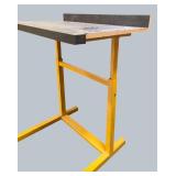 Adjustable Industrial Work Table – Compact, Tough & Ready to Work!