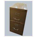 Compact 2-Drawer Metal Filing Cabinet – Heavy Duty Storage!