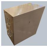 Compact 2-Drawer Metal Filing Cabinet – Heavy Duty Storage!