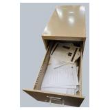 Compact 2-Drawer Metal Filing Cabinet – Heavy Duty Storage!