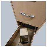 Tall 4-Drawer Metal Filing Cabinet – Heavy Duty Storage!