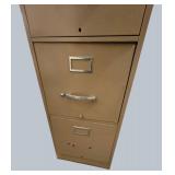 Tall 4-Drawer Metal Filing Cabinet – Heavy Duty Storage!