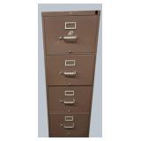 Tall 4-Drawer Metal Filing Cabinet – Heavy Duty Storage!