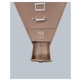 Heavy Duty 4-Drawer Metal Filing Cabinet – Extra Wide Storage!