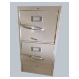 Compact 2-Drawer Metal Filing Cabinet – Strong & Space-Saving!