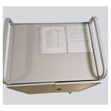 Tierney Brothers Chromebook Charging Cart – Multi-Device Charging Station w/ Cords | 30”W x 23”D x 44”H