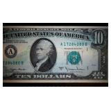 Gem Uncirculated Error Note, Distinct Partial Offset, 1977-A  $10 FRN