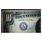 Gem Uncirculated Error Note, Distinct Partial Offset, 1977-A  $10 FRN