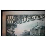 Gem Uncirculated Error Note, Distinct Partial Offset, 1977-A  $10 FRN