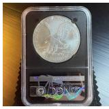 2022 West Point MS 70 Silver Eagle, Mint Fresh