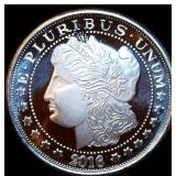 2016 1oz 999 Silver Round, Morgan Design