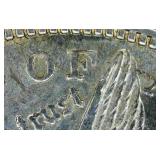 AU 1921-D Morgan Dollar VAM-1B1 "Capped R" Hot 50, Unaltered Surfaces w/Decent Luster